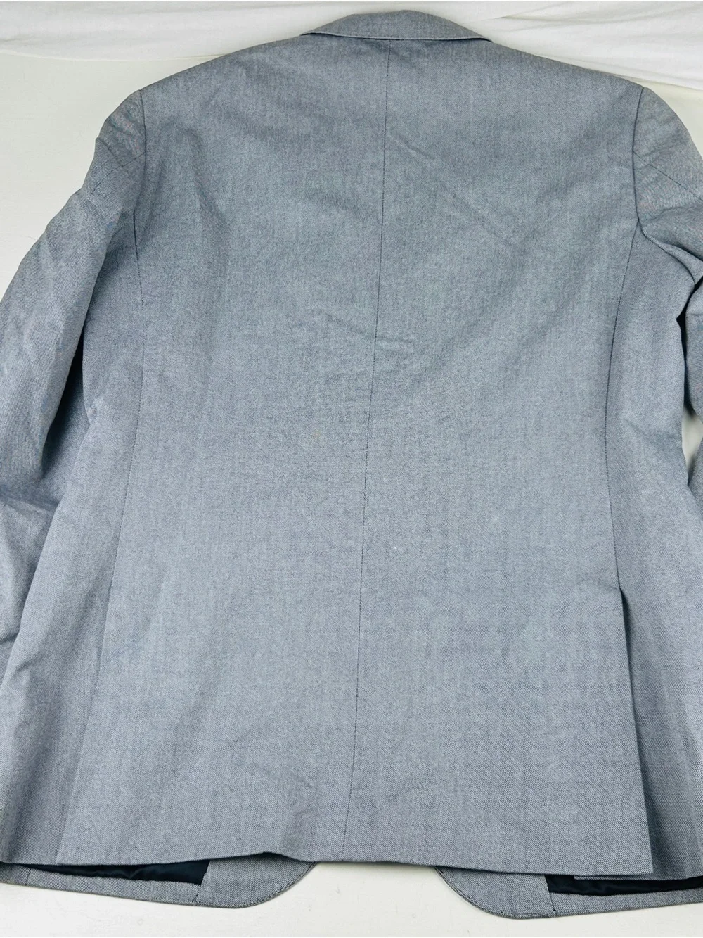 J. Crew Ludlow Carpini Blazer Sport Jacket 42L Gray Italian Cotton